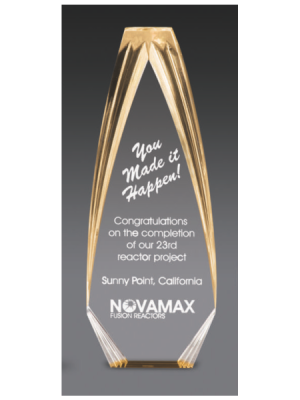 Diamond Carved Obelisk Award