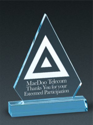 Mountain Peak Acrylic Award