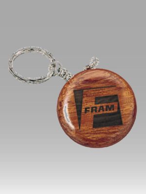 Engraved Wooden Key Chain