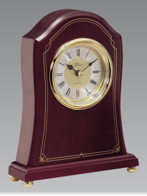 Abi Rosewood Mantle Clock