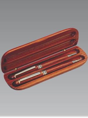 Rosewood Engraved Set