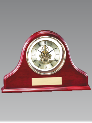 Rosewood Mantle Clock