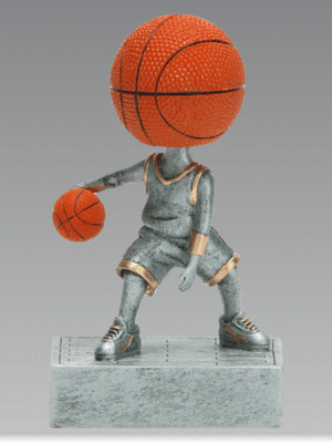 Basketball Bobblehead Trophy
