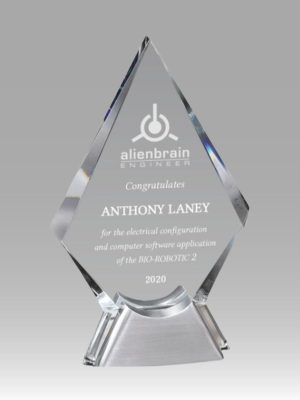 Jade Beveled Glass Award