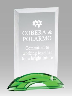 Crystal Double Arc Rectangle