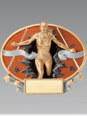 Running Oval Trophy (F)