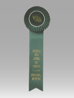 Custom Rosette Ribbon