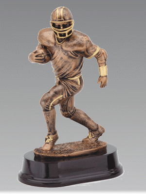 Football Runner Statue