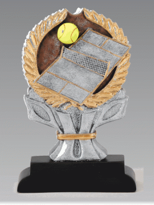 Tennis Sculptured Trophy