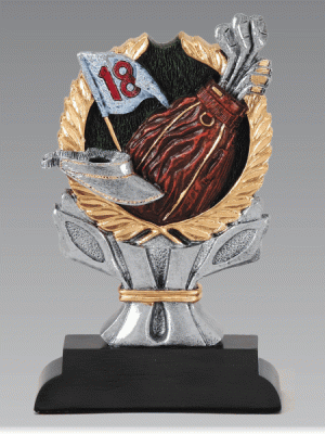 Golf Sculptured Trophy