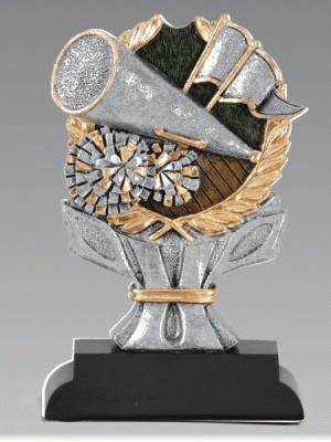 Cheerleader Sculptured Trophy