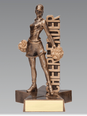 Cheerleading Action Trophy
