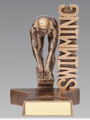 Swimming Action Trophy (F)