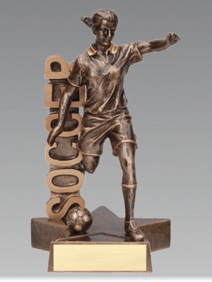 Soccer Action Trophy (F)