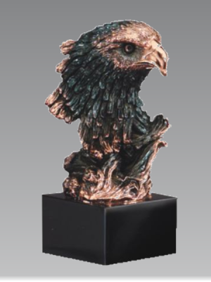 9" Bronze Eagle Head Award