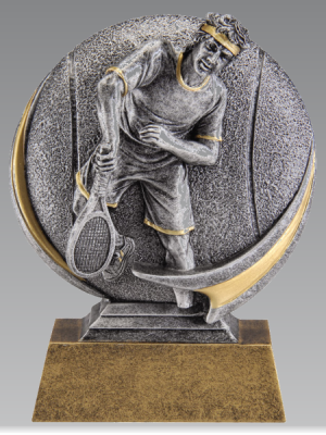 Tennis Motion Extreme Resin Trophy