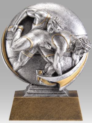 Wrestling Motion Extreme Resin Trophy