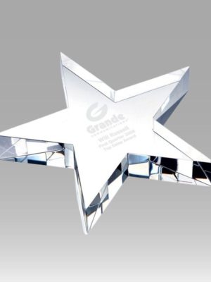 Crystal Star Paperweight