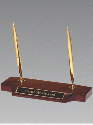 Double Rosewood Pen Set