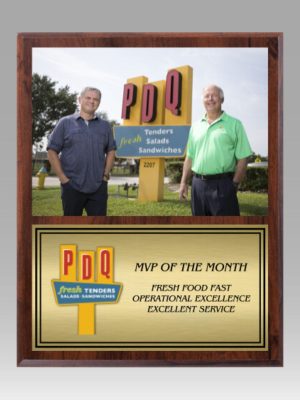 Slide in Picture Plaque