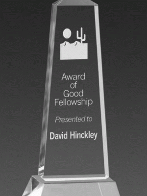 Pleasant Pillar Award