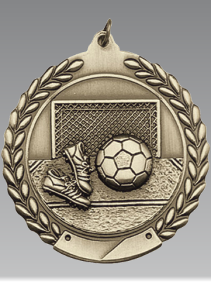 Soccer Wreath Medal