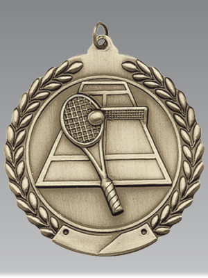 Tennis Wreath Medal