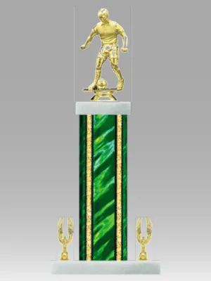 Wide Column Trophy With Side Trims 13" - 15"