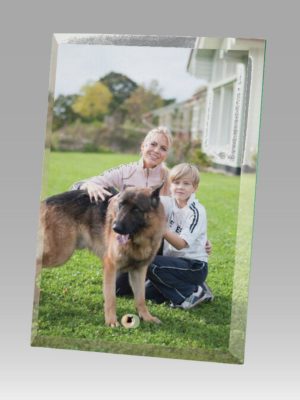 Full Color Glass Plaque