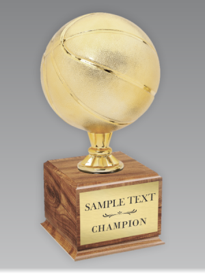 Basketball Championship Trophy Gold