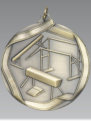 Gymnastics Female Ribbon Medal