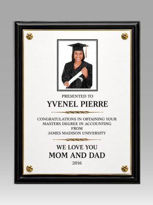 Graduation Plaque