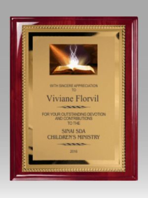 Rosewood Cove Edge Plaque