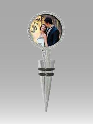 2 Sided Personalized Wine Stopper