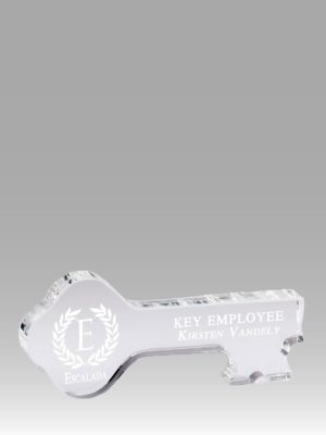 Crystal Key Paperweight