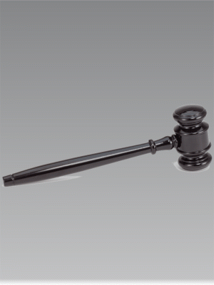 Premium Ebony Gavel