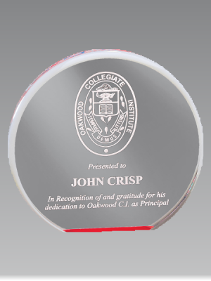 Reflective Red Rounder