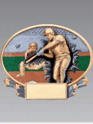Baseball Oval Trophy