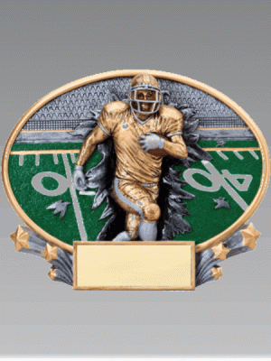 3D Football Star Trophy