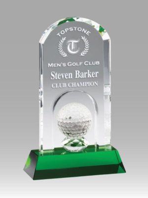 Arched Crystal Golf