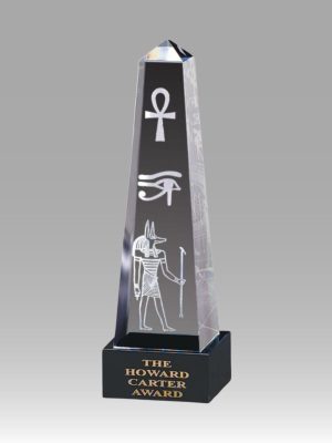 Crystal Obelisk With Blk Base