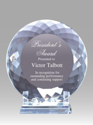 Crystal Plate w/Stand