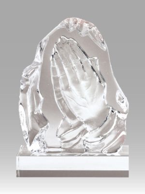 Crystal Praying Hands