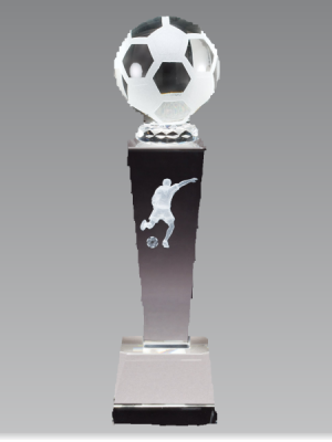 3D Crystal Male Soccer