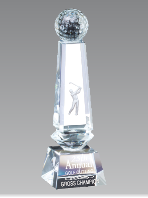 Crystal Golf Obelisk