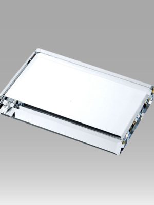 Crystal Rectangle Paper Weight