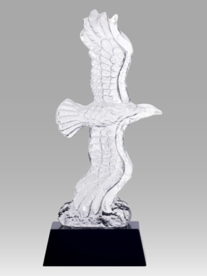 11.5" Crystal Soaring Eagle