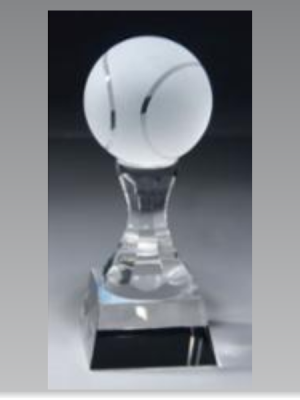 Crystal Tennis Pedestal