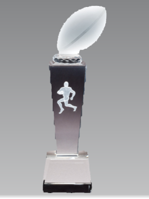 3D Crystal Football Tower