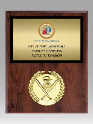 Cherry Plaque with Plaque Mount